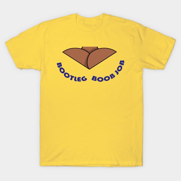 Bootleg Boob Job / African-American T-Shirt by Cards By Harris